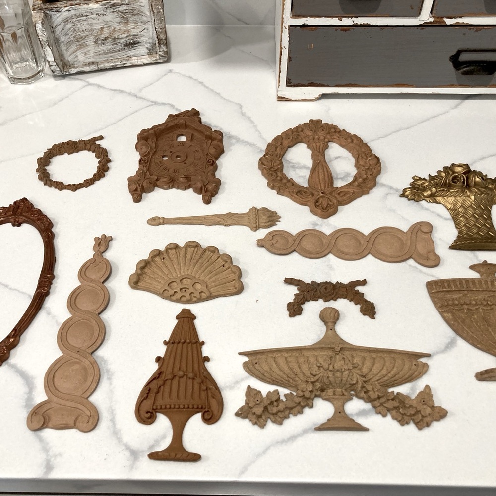 Vintage furniture or decorative art pieces
